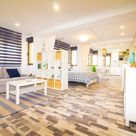 Loft En Gijon - Cimavilla Con Vistas Al Cerro 외부 사진