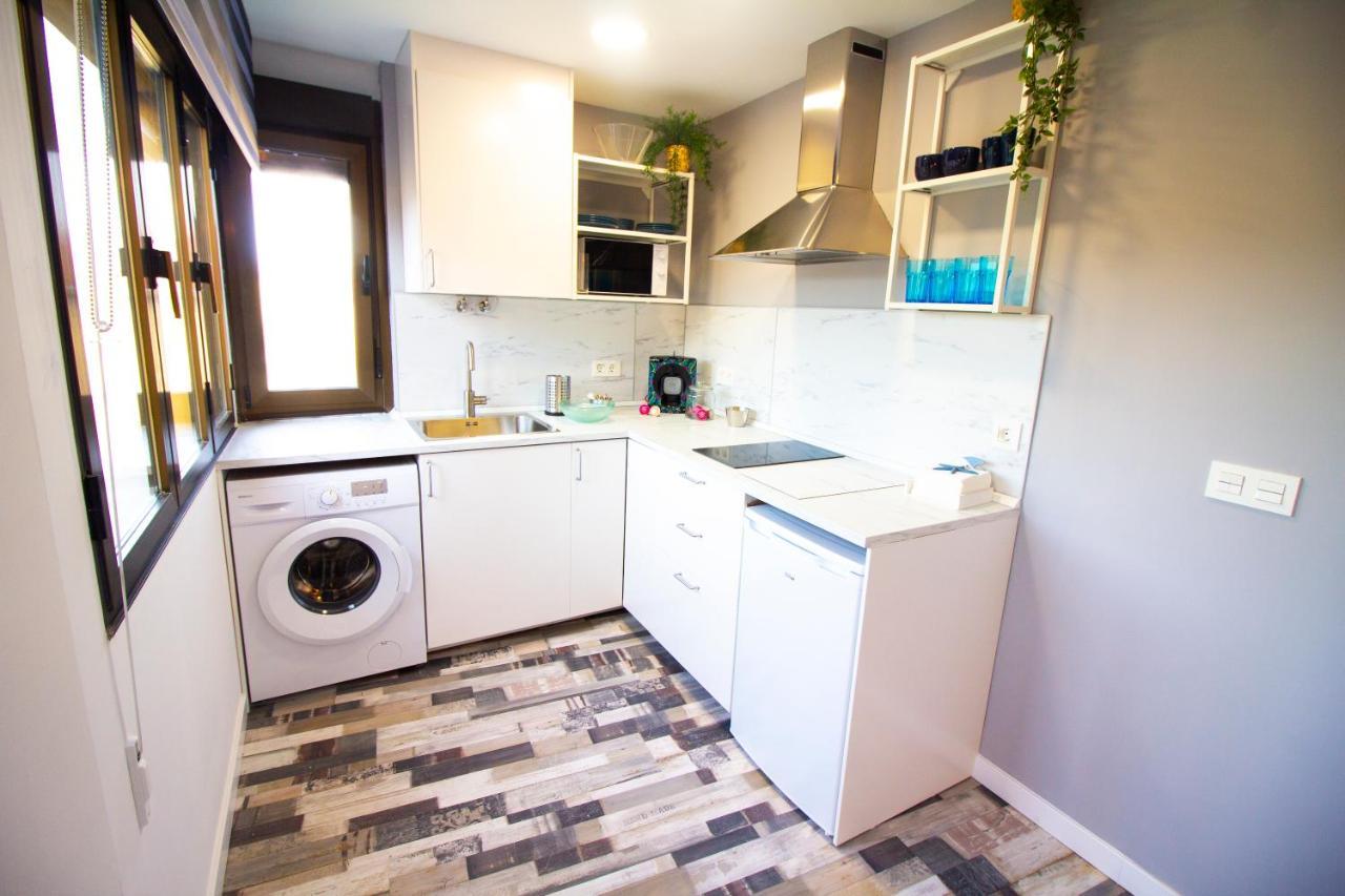 Loft En Gijon - Cimavilla Con Vistas Al Cerro 외부 사진