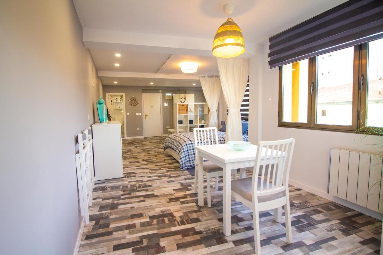 Loft En Gijon - Cimavilla Con Vistas Al Cerro 외부 사진